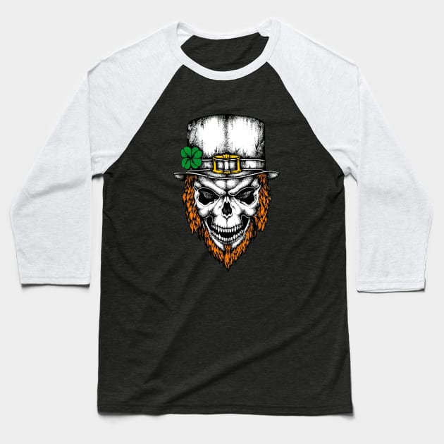 Irish St Patricks Baseball T-Shirt by Mezlof